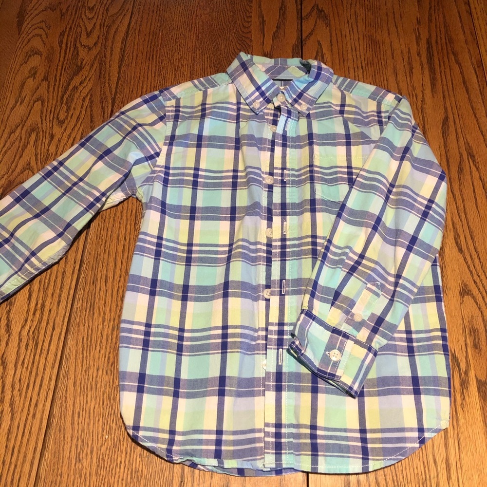 Boys long sleeve button down